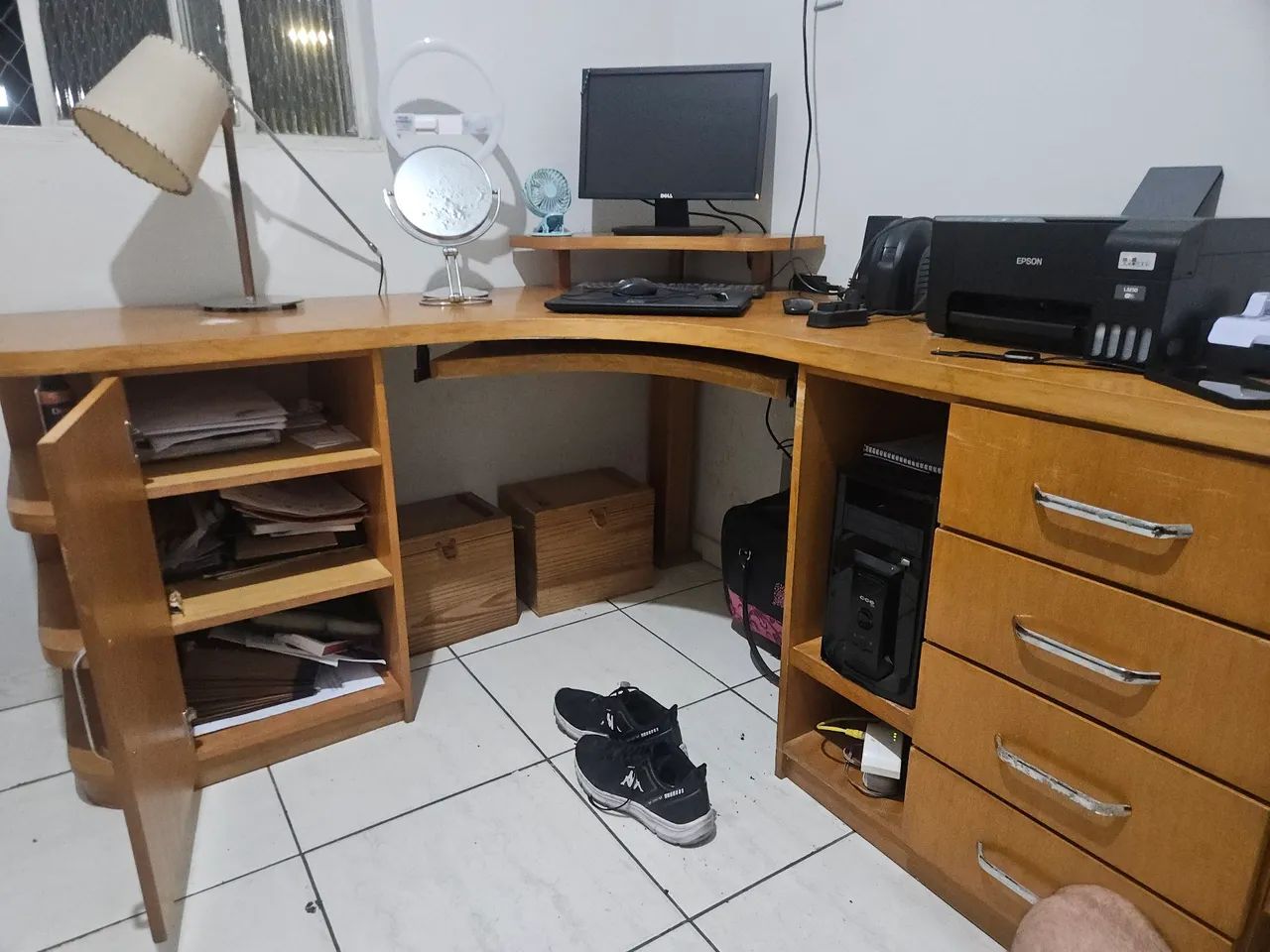 Movel de escritório em L - Foto 3