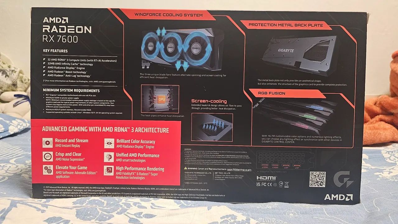 Placa de vídeo rx 7600 - Foto 3
