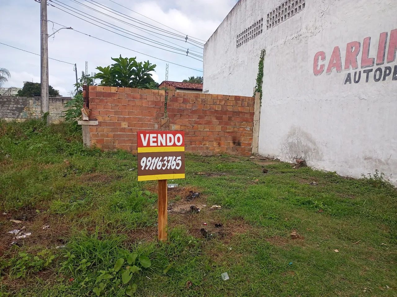 Estou vendendo um terreno 