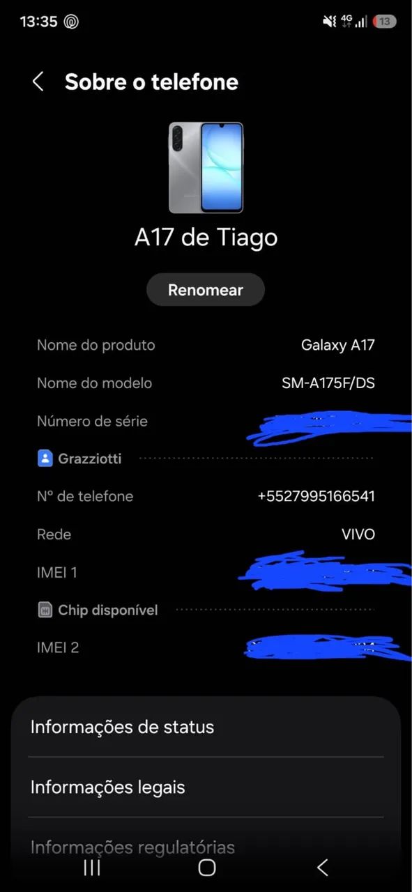 Samsung A17 256gb - Foto 2
