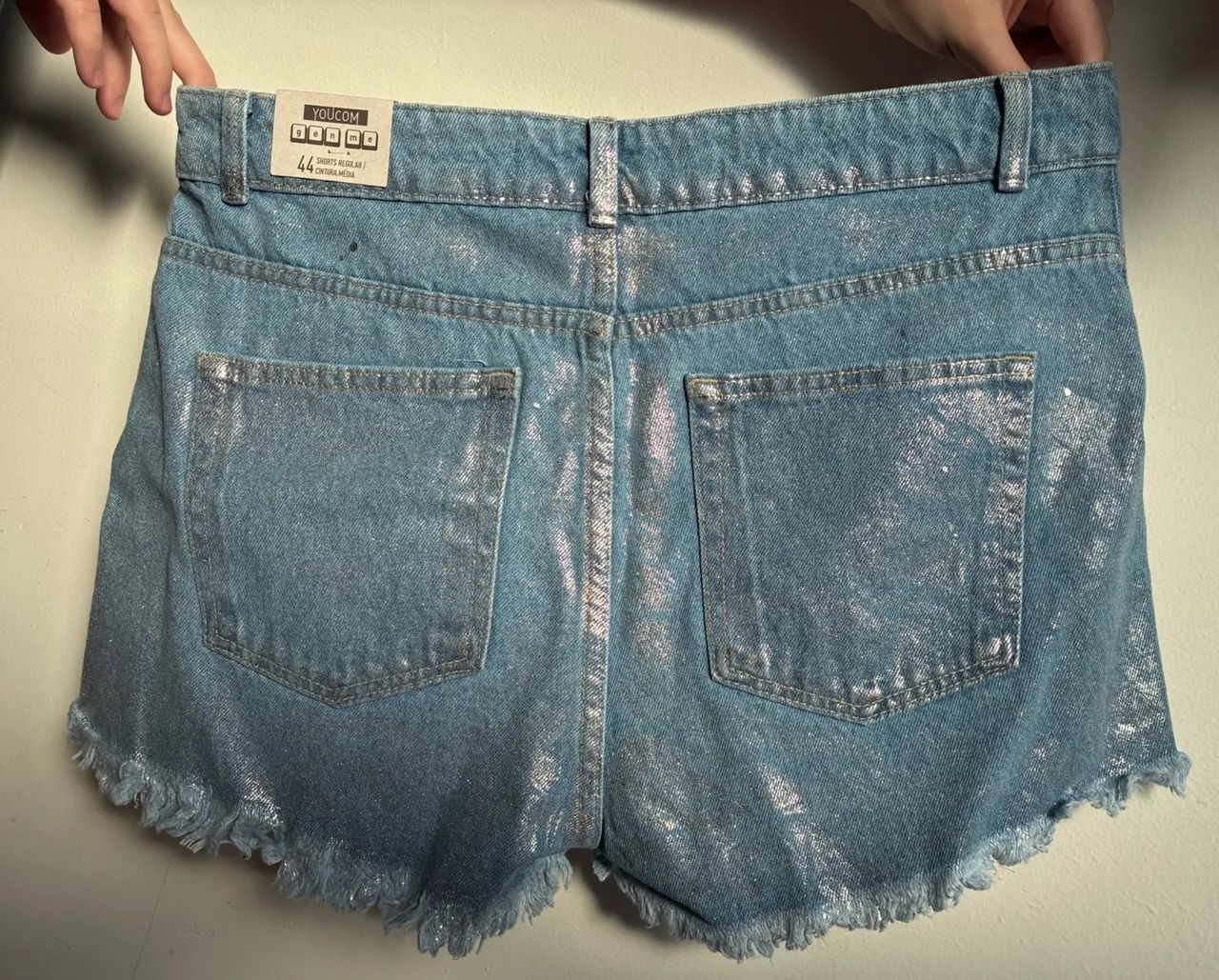 Shorts Jeans Metalizado  - Foto 2