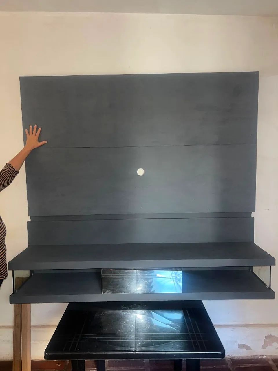 Rack painel 1.80 e armário 900