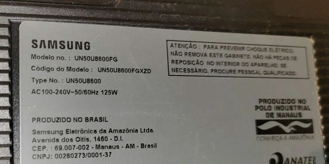 Televisão Samsung 50 polegadas - Smart - Foto 3