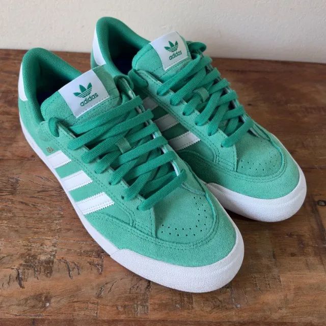 Tênis Adidas Nora Verde Couro Tamanho 42 - Calçados - Centro