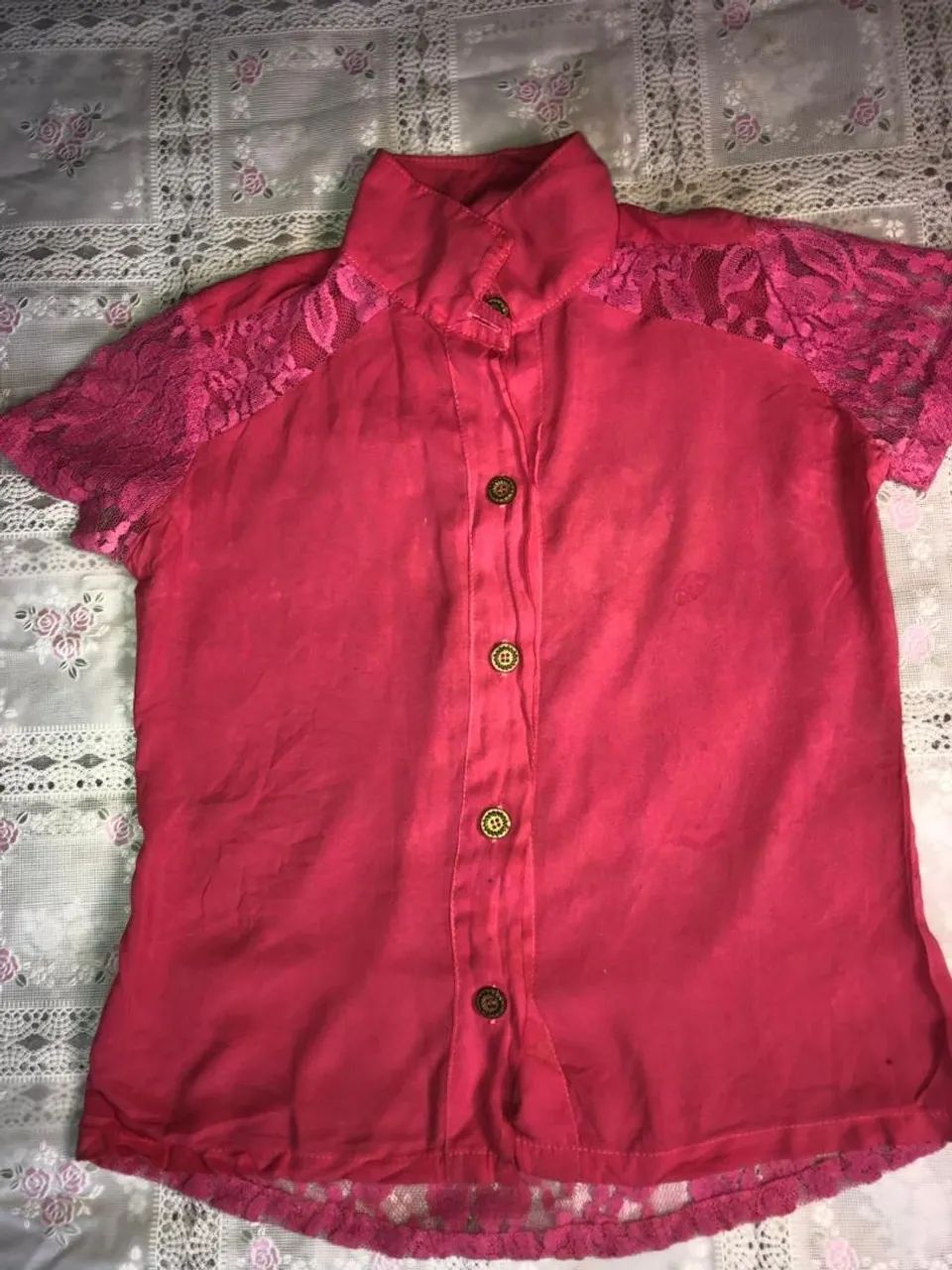 Blusa rosa infantil  - Foto 2