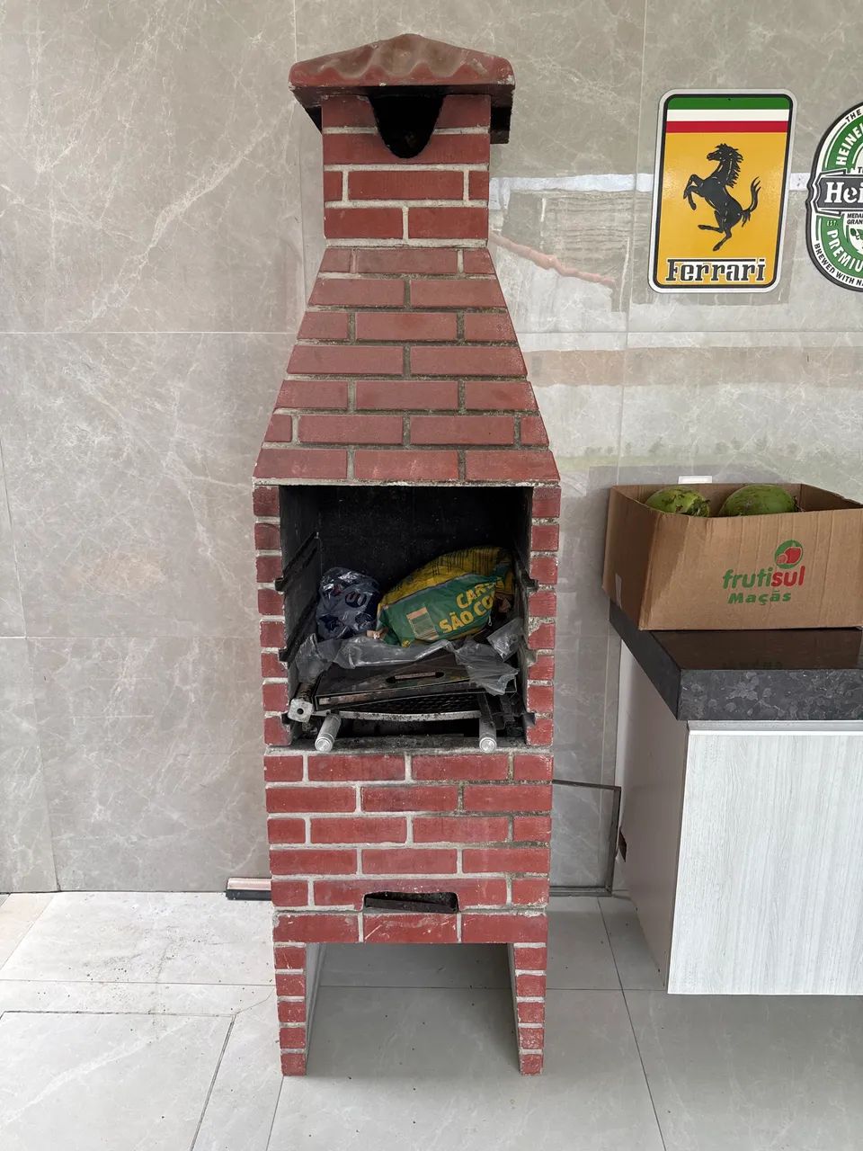 Churrasqueira pré moldado