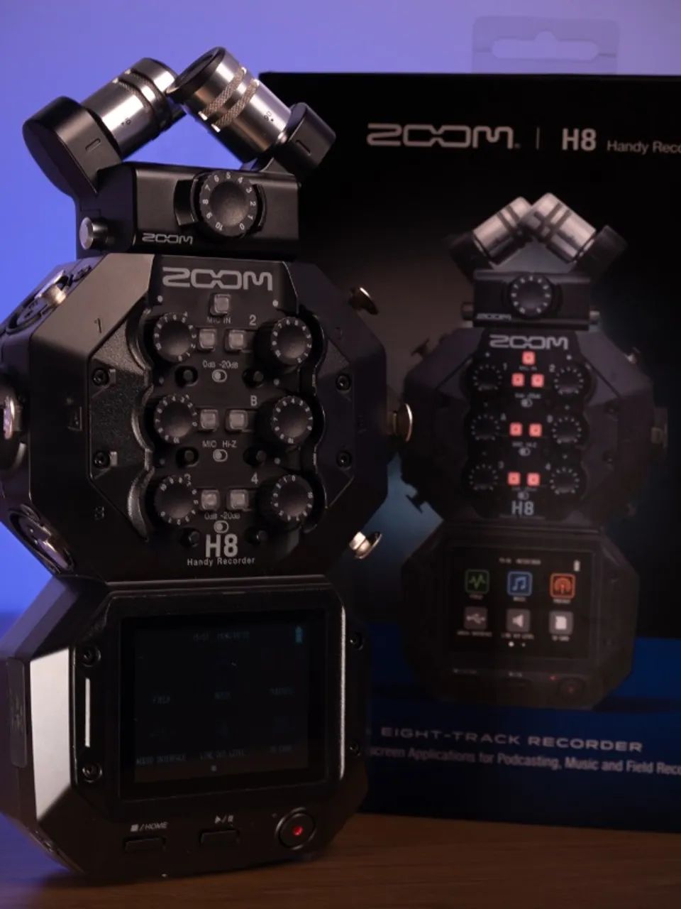 Zoom H8 | Gravador De Voz Digital | Preto65606294711554123