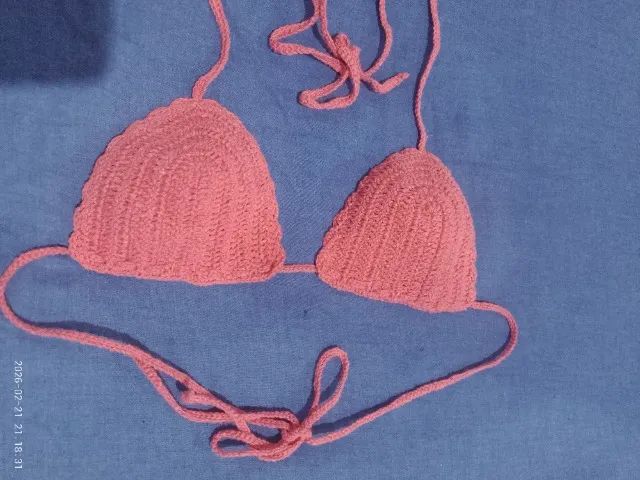 Bikini de crochê. - Foto 2