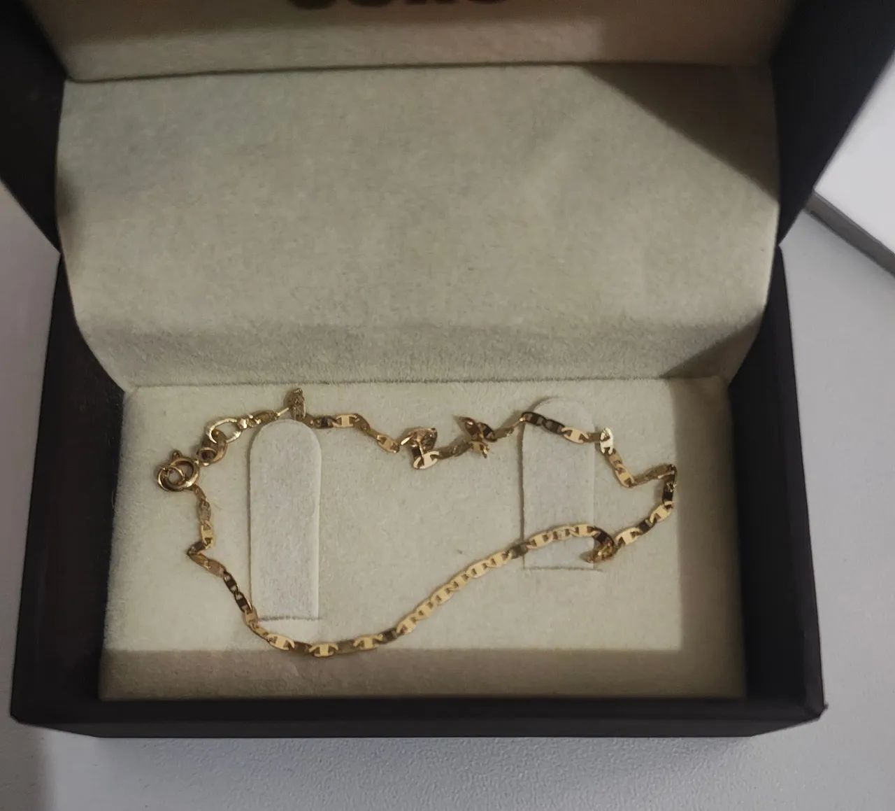 Pulseira piastrine ouro 750 18k  - Foto 2