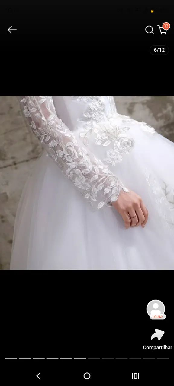 Vestido de noiva  - Foto 2