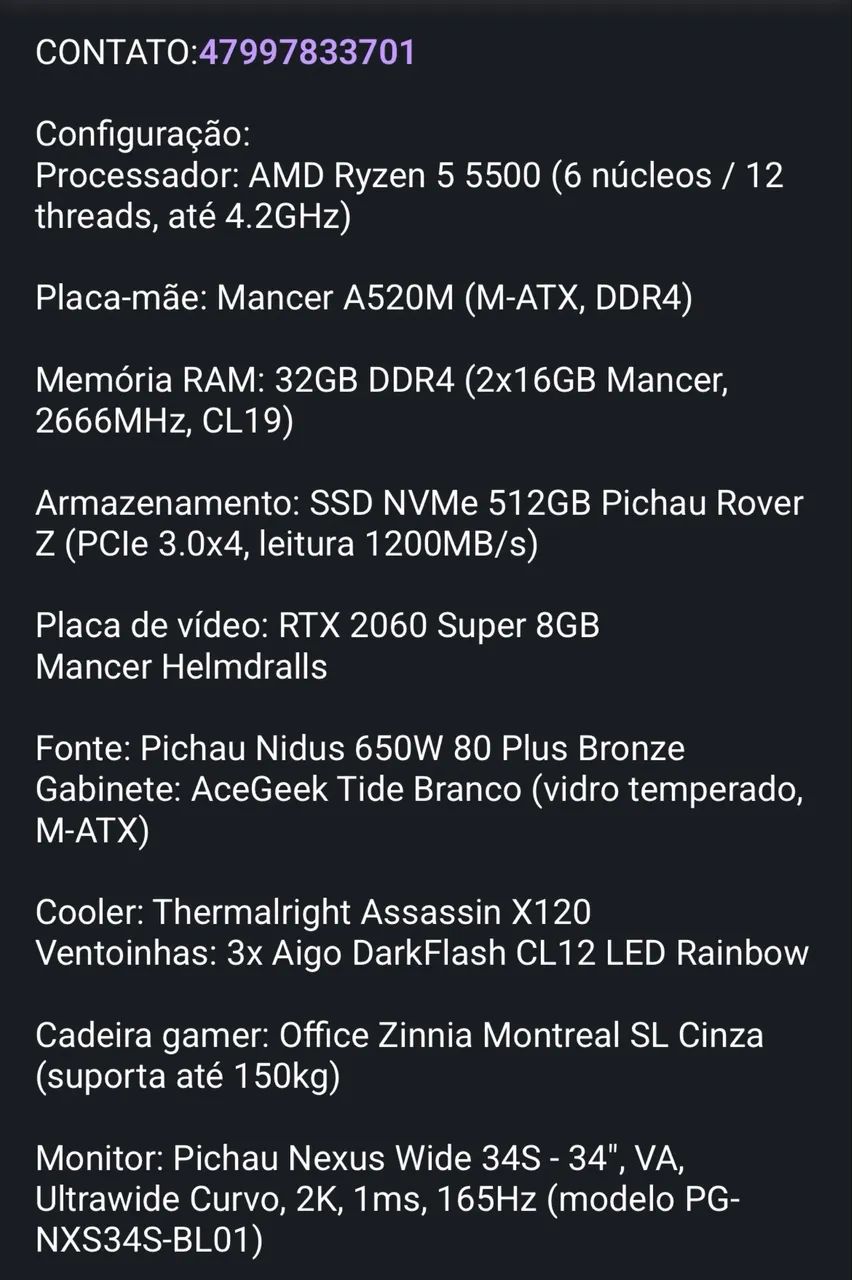 Vendo pc gamer completo - Foto 4
