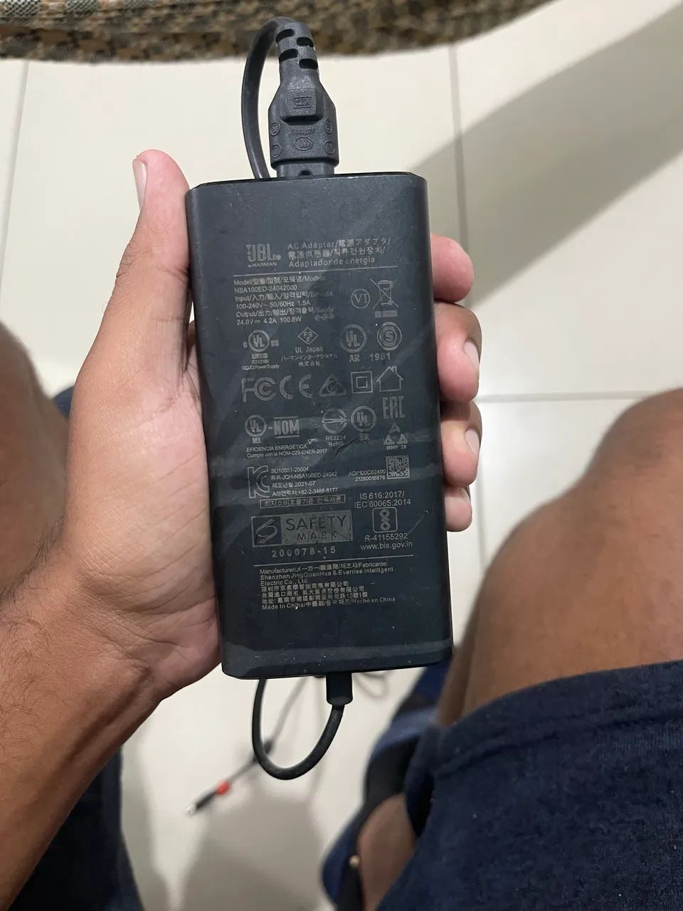 Carregador JBL Original 