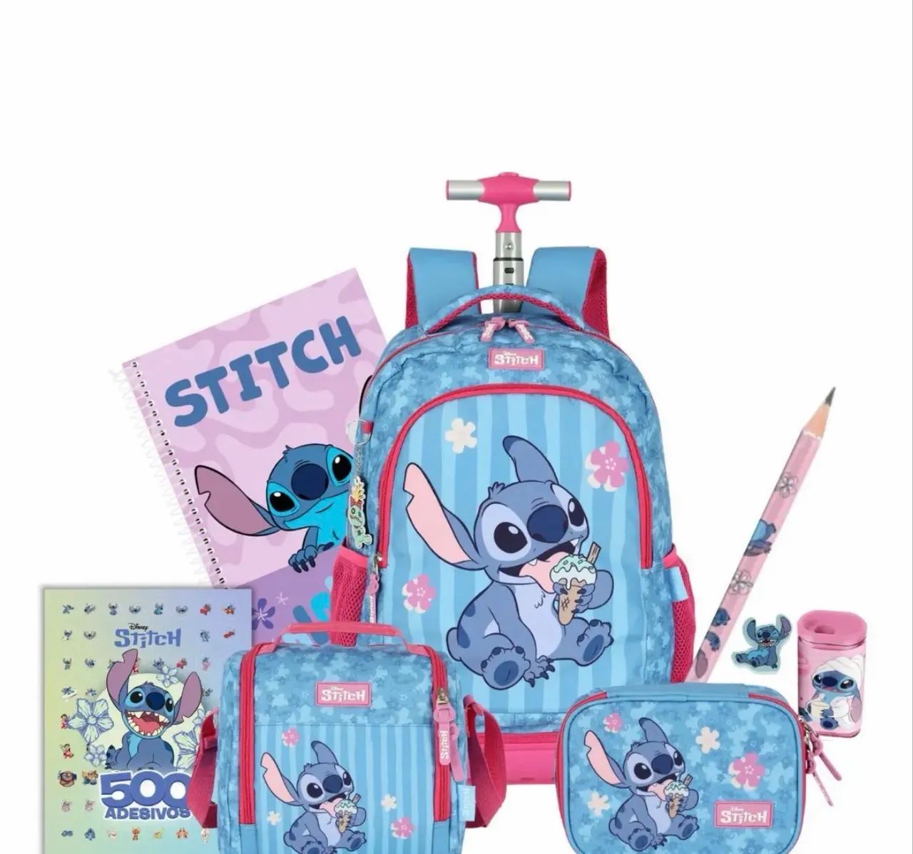 Kit Mochila Stitch Original - Foto 2