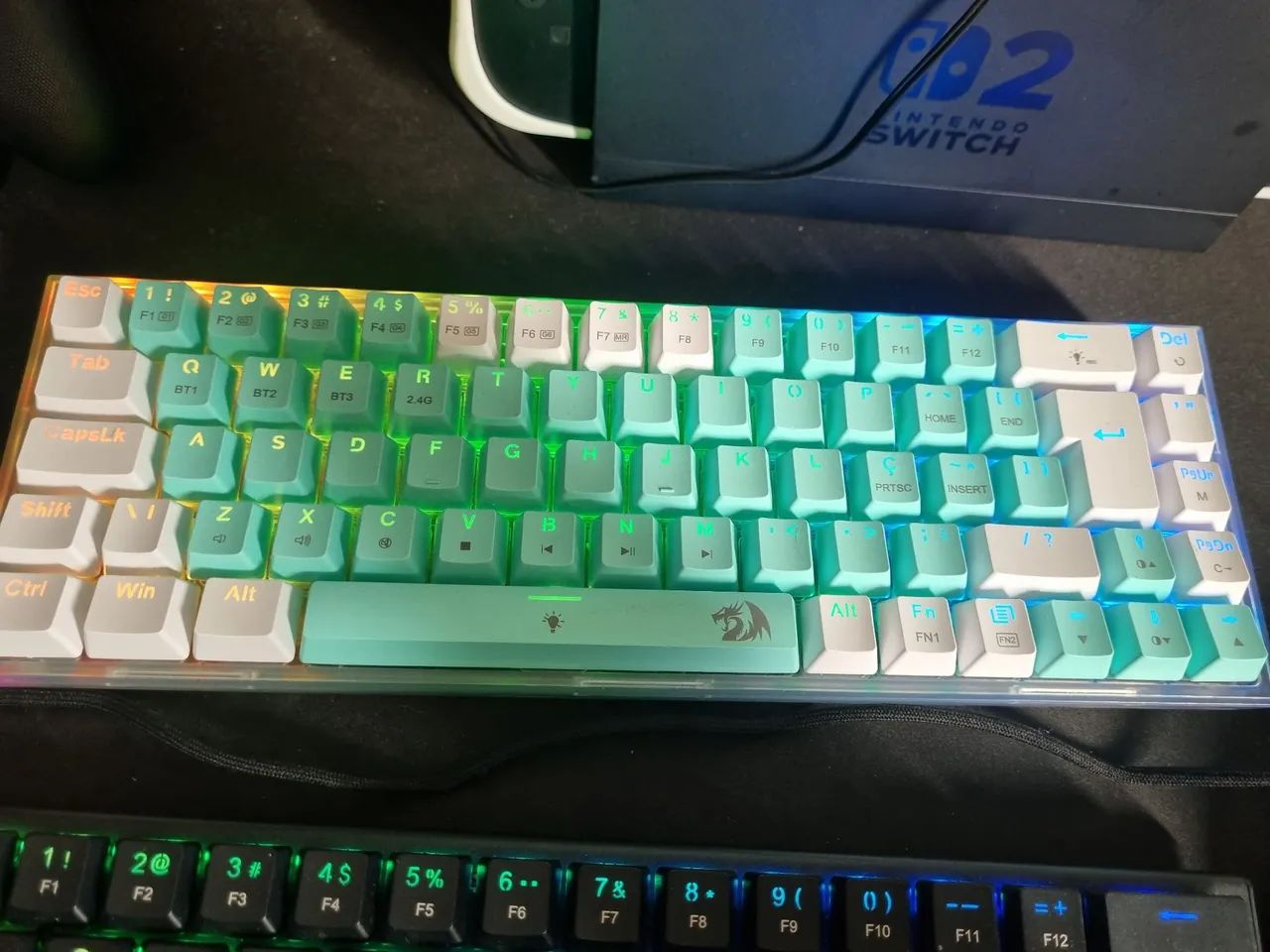Teclado mecânico castor pro