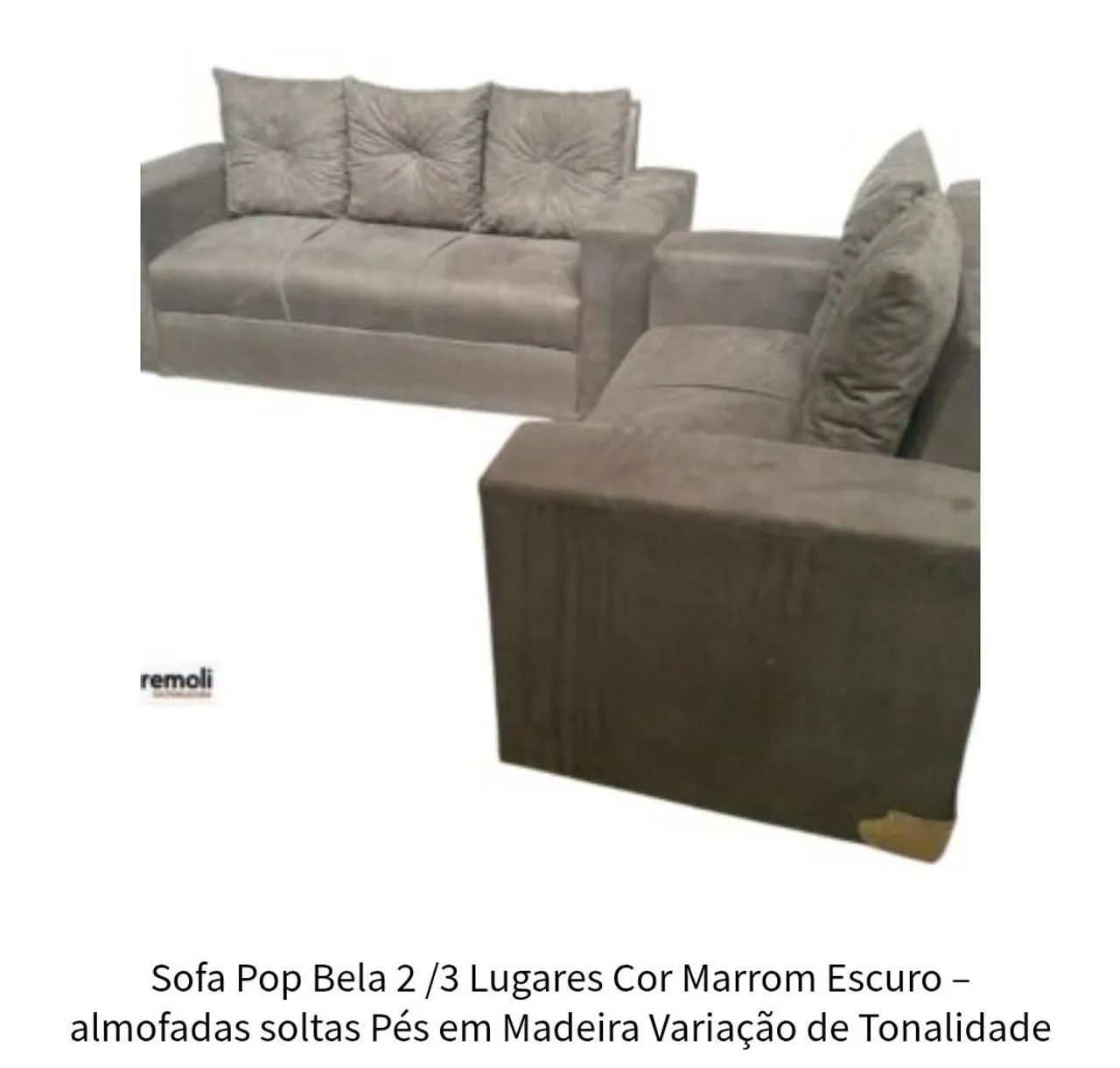 Sofa popular em PROMOÇÃO NOVO  - Foto 4