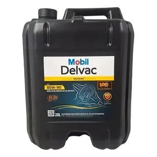 Balde de 20 litros de óleo 85w90 diferencial Móbil 