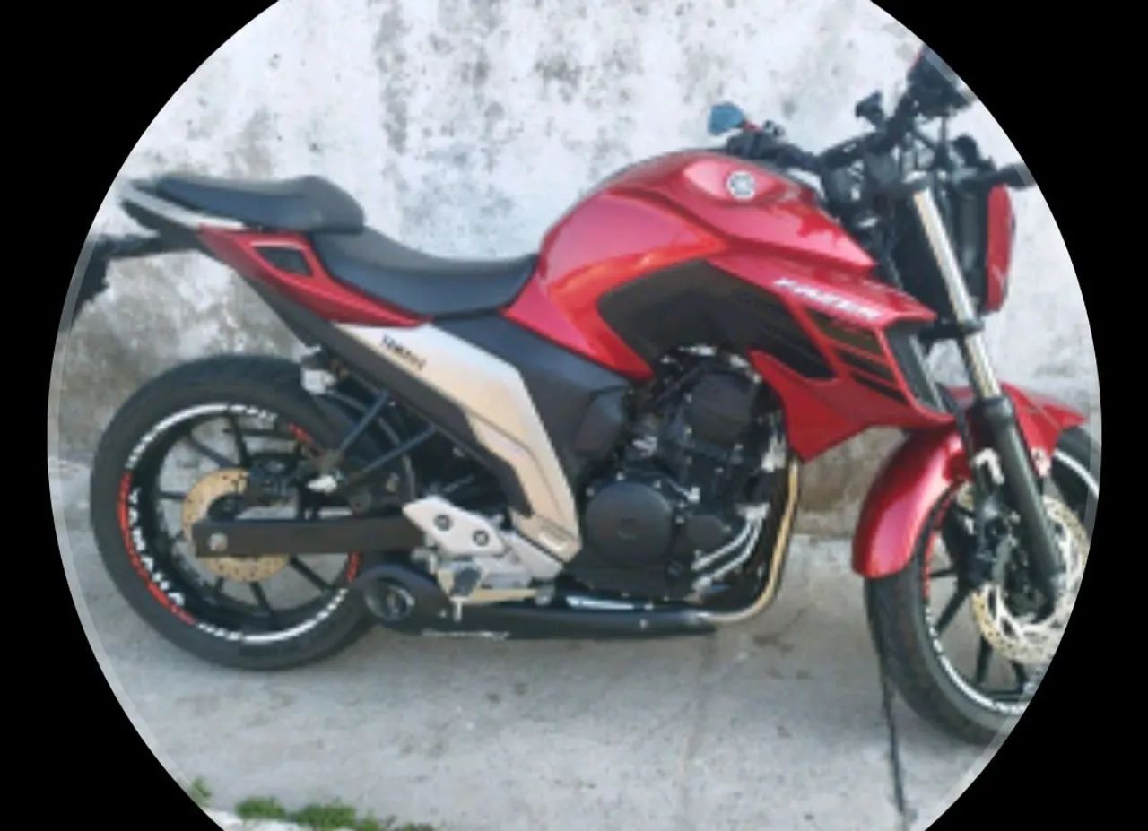 Escapamento ARASHI FAZER25 com abafador. - Foto 4