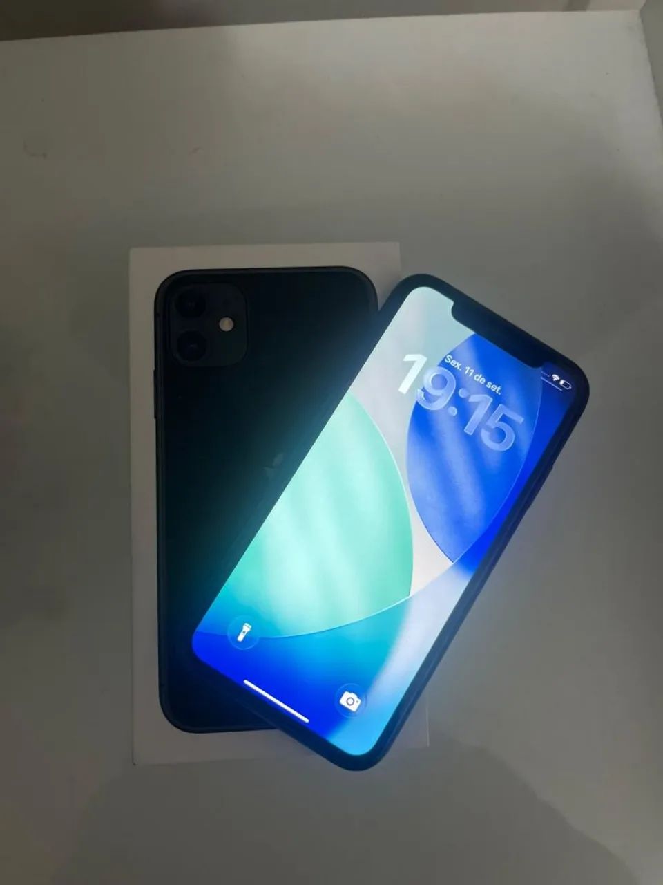 IPHONE 11+FACE ID OK+ CAIXA+ NOTA FISCAL - Foto 3