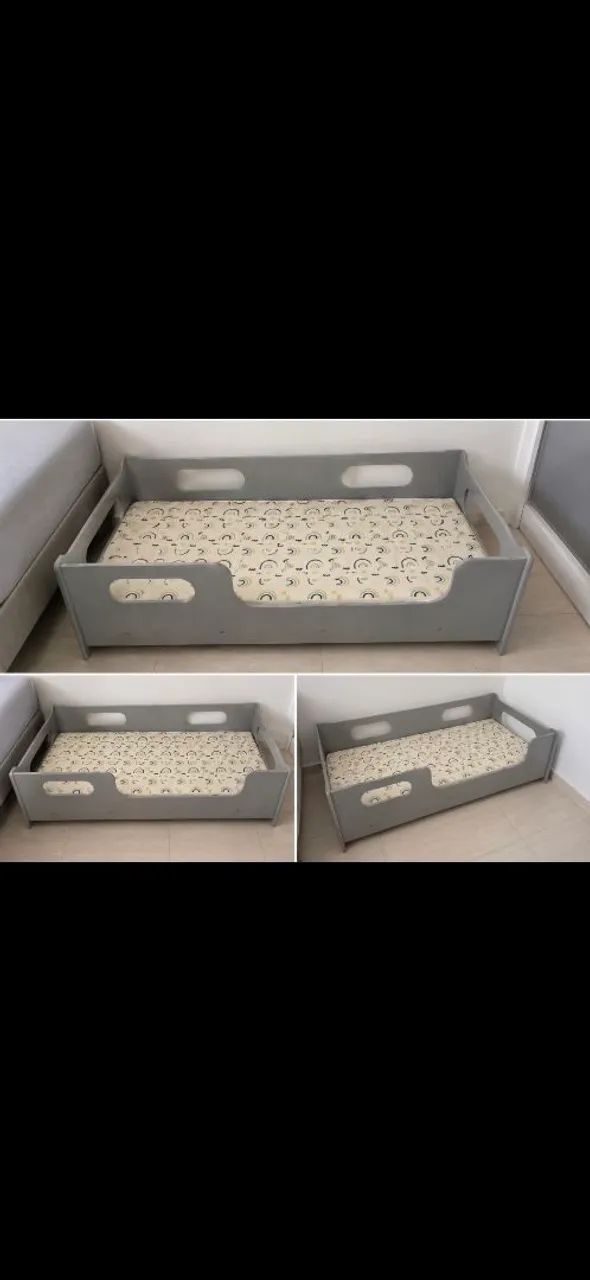 Cama montessoriana infantil 