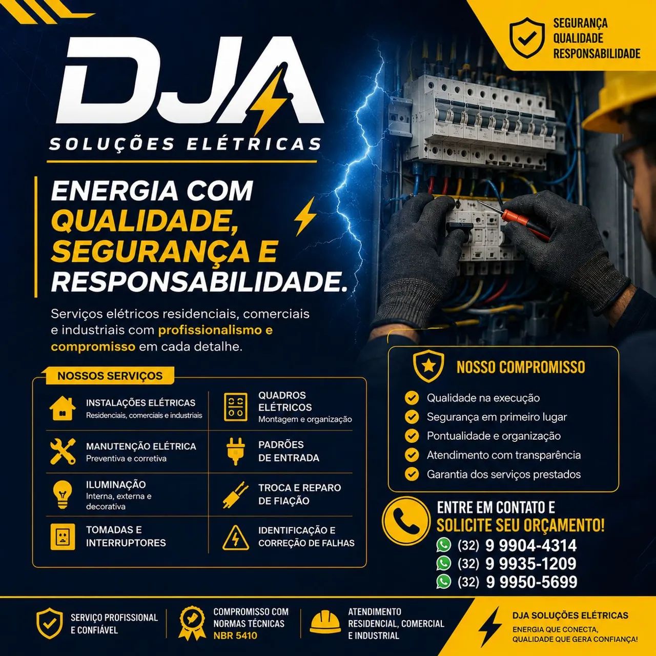 Serviços elétricos em geral 