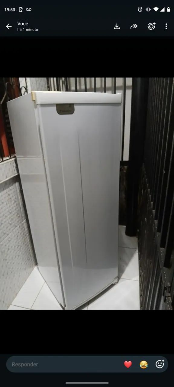 Vendo Geladeira Usada Esmaltec 