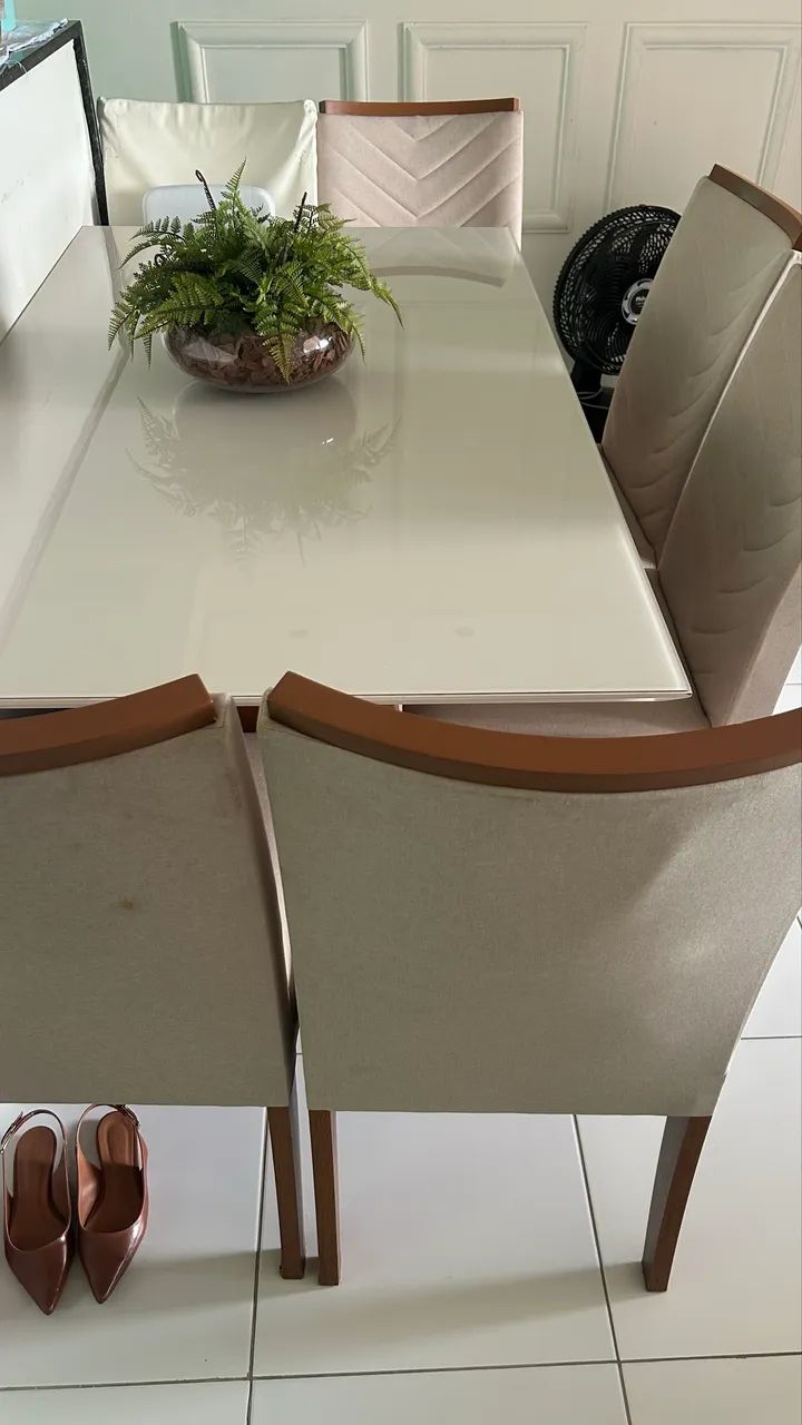 MESA JANTAR SEIS LUGARES - MDF - Foto 2