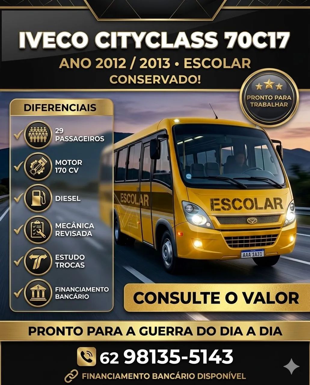 Micro-ônibus Mascarello Iveco 