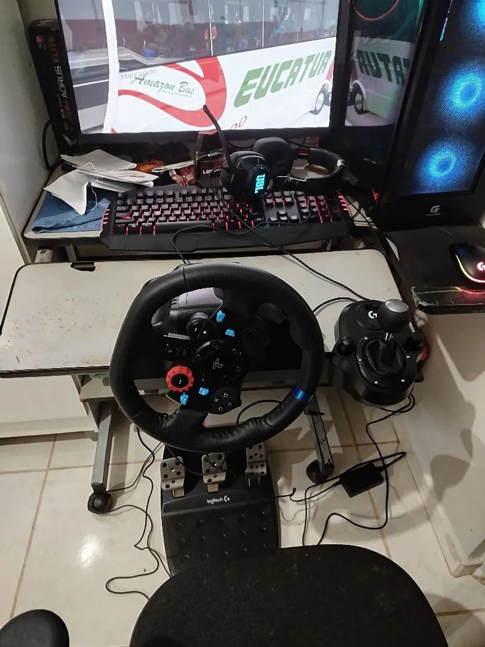 Volante Logitech g29  - Foto 2