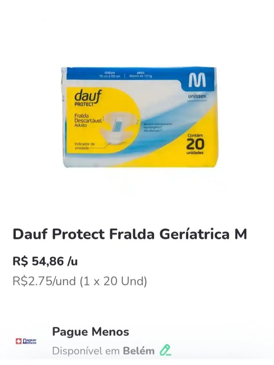 Fralda geriátrica tamanho m - Foto 3