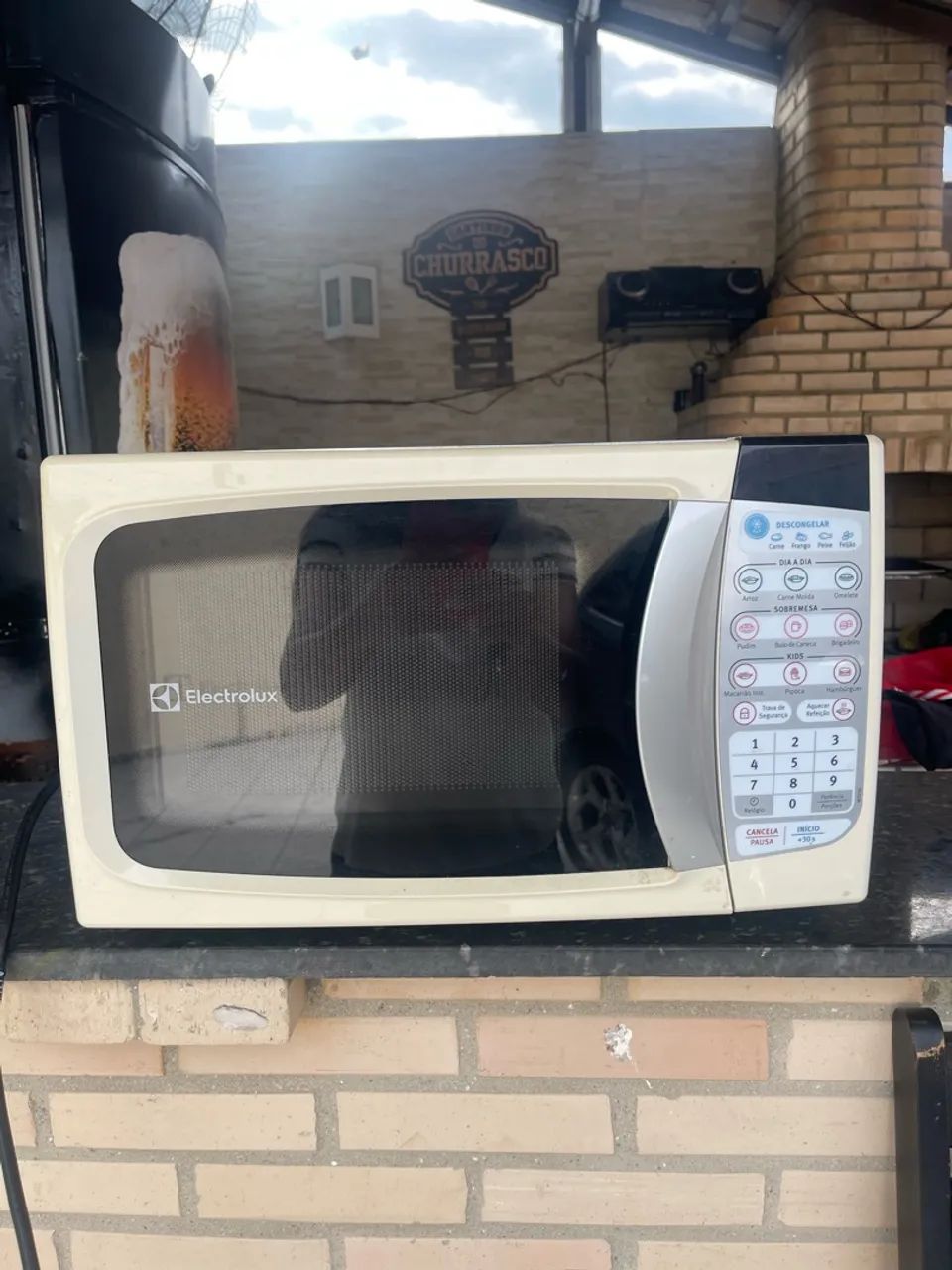 Microondas defeito