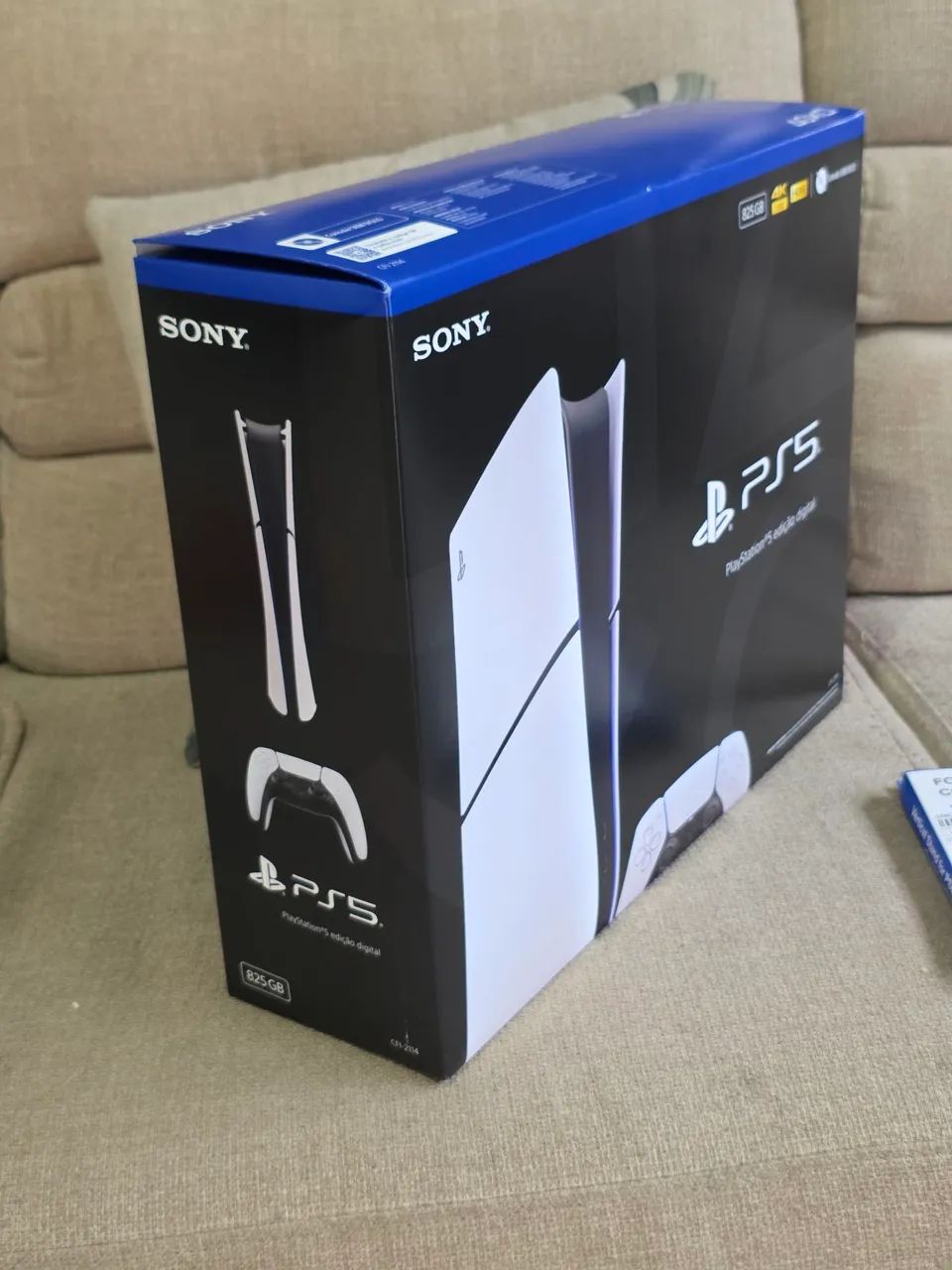 PS5 Slim mídia Digital (novo) + base  - Foto 4