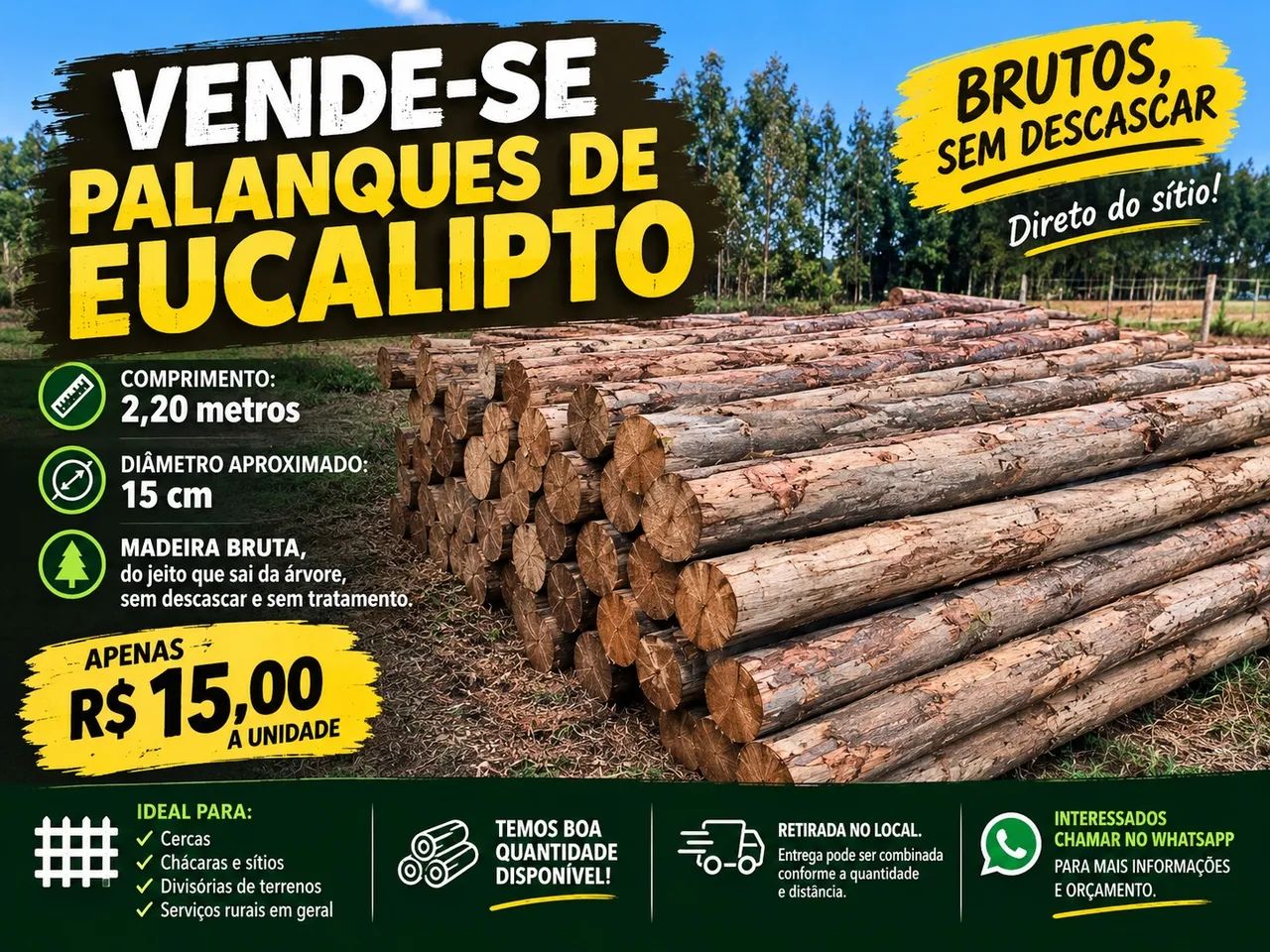 Palanques de Eucalipto 
