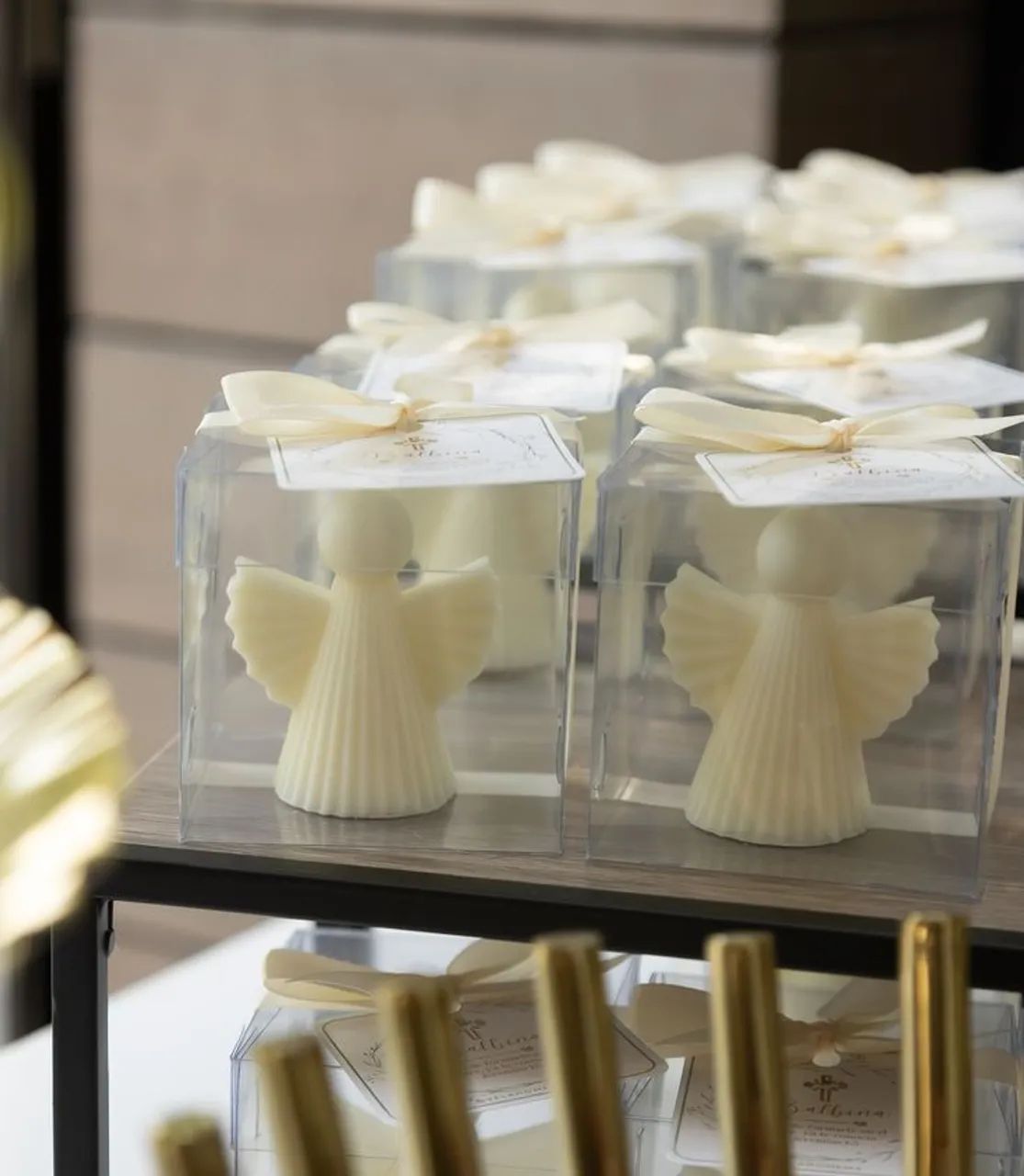 Lembrancinhas anjinho vela aromáticas para festas e datas comemorativas - Foto 2