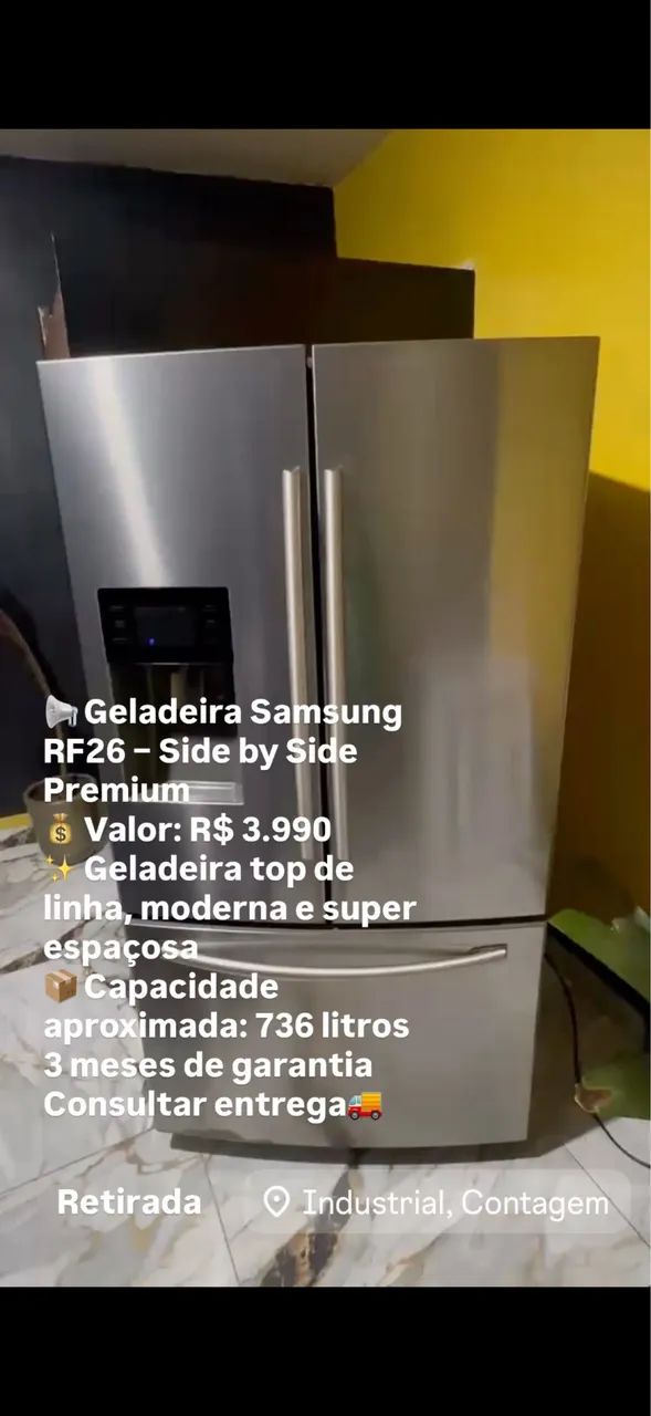 Geladeira e lava e seca  - Foto 4