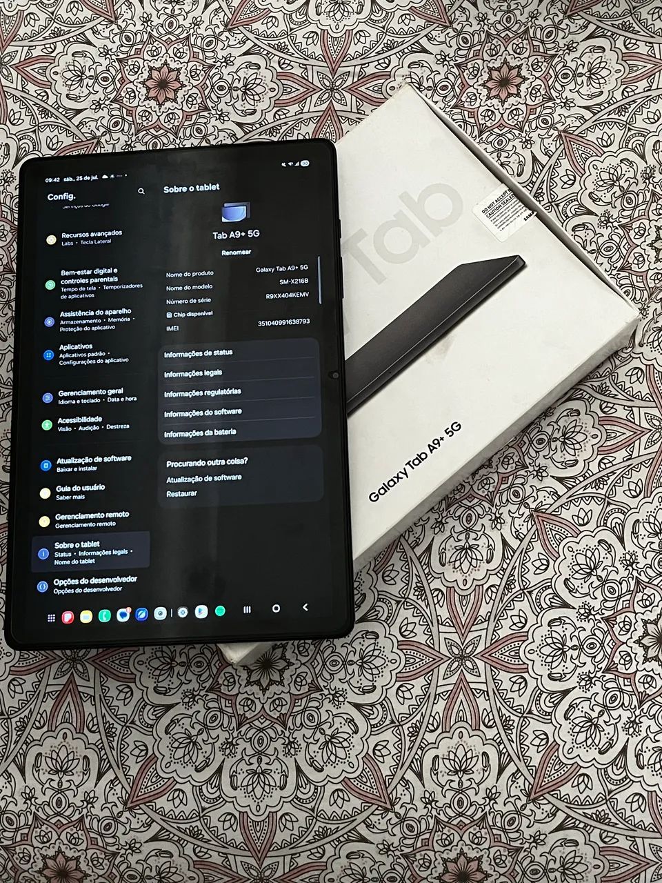Tablet Samsung A9+ 5G