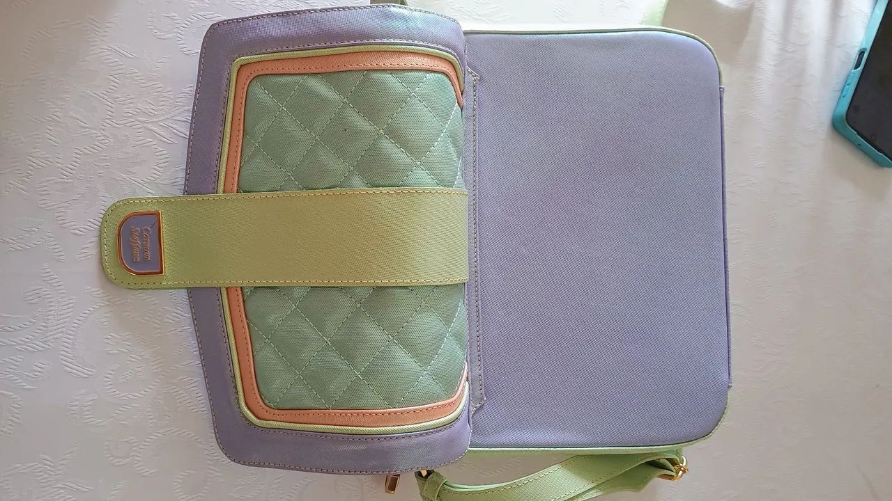 Bolsa Carmen Steffens verdadeira  - Foto 5