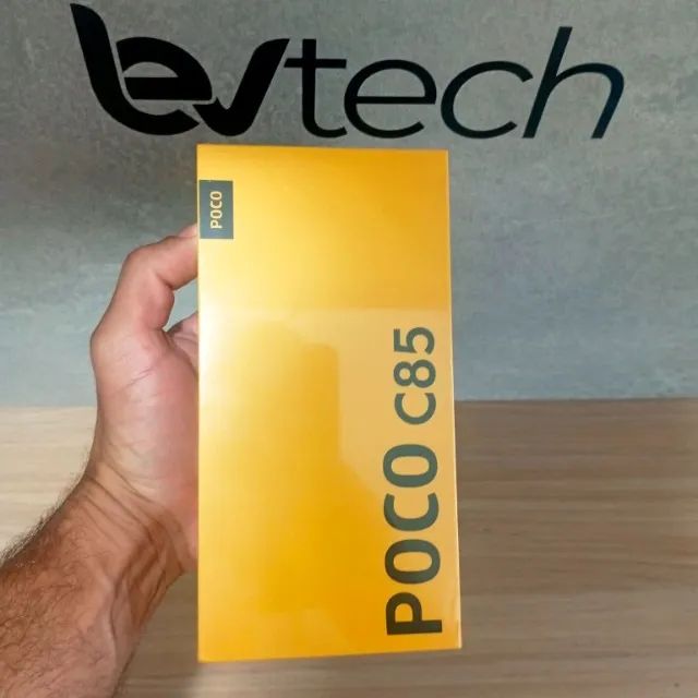 Compre com Segurança e garantia! Celular Poco C85 - com NFC - Lacrado - Parcele até 12x
