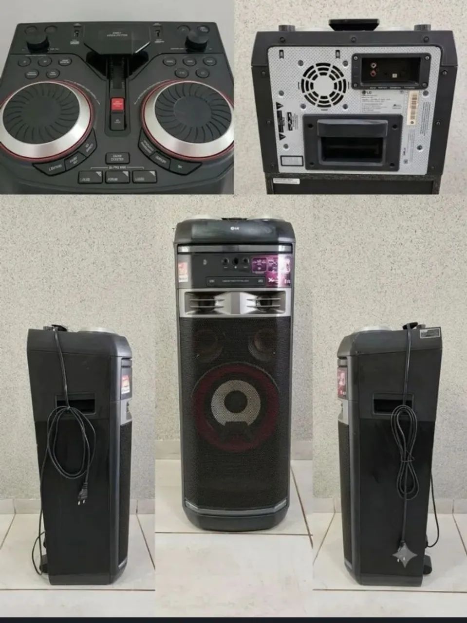 LG XBOOM OK75 1000W Bluetooth + Karaokê - Foto 2