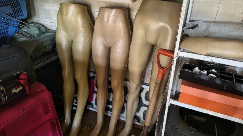 Materiais de loja de roupa