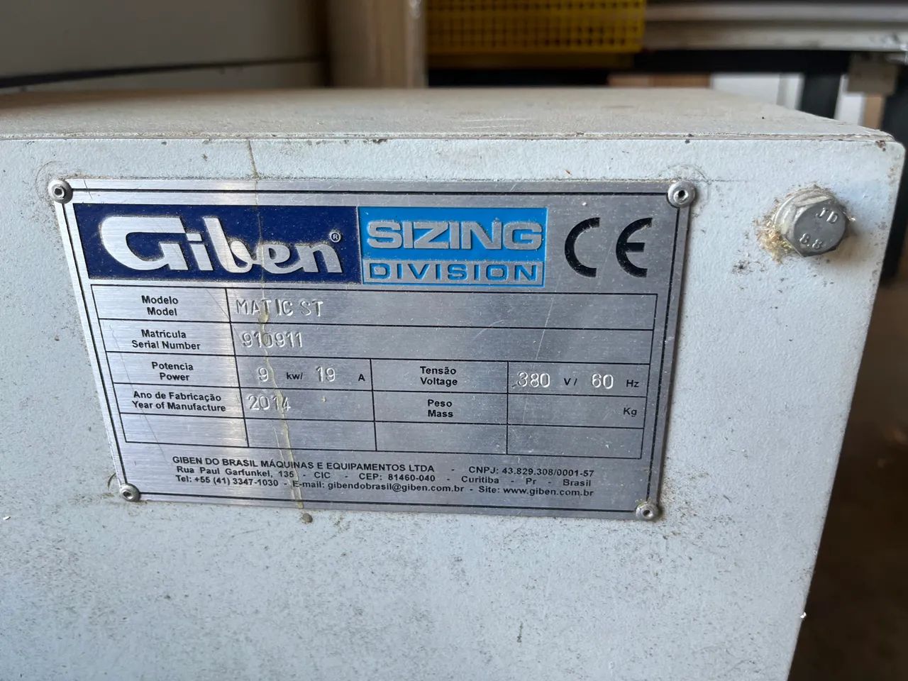Seccionadora Giben