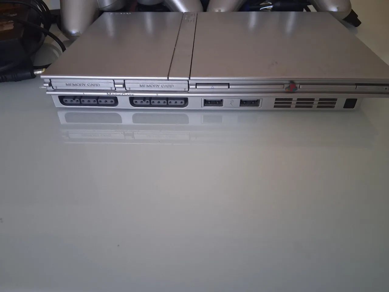 Console Playstation 2 Silver Bloqueado  - Foto 5