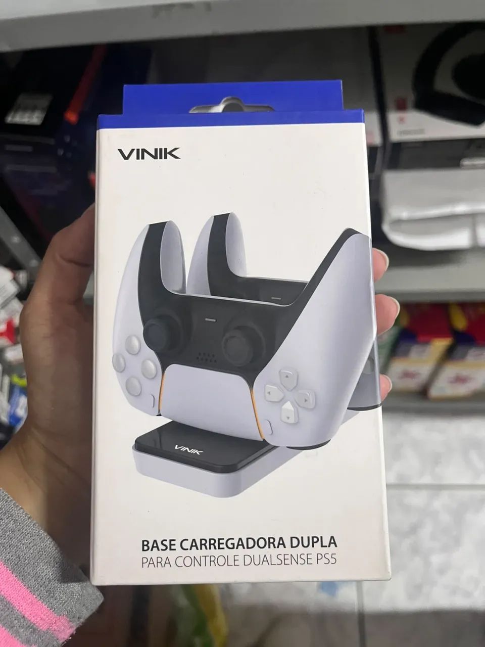 Base de carregamento para PS5 dupla Vinik