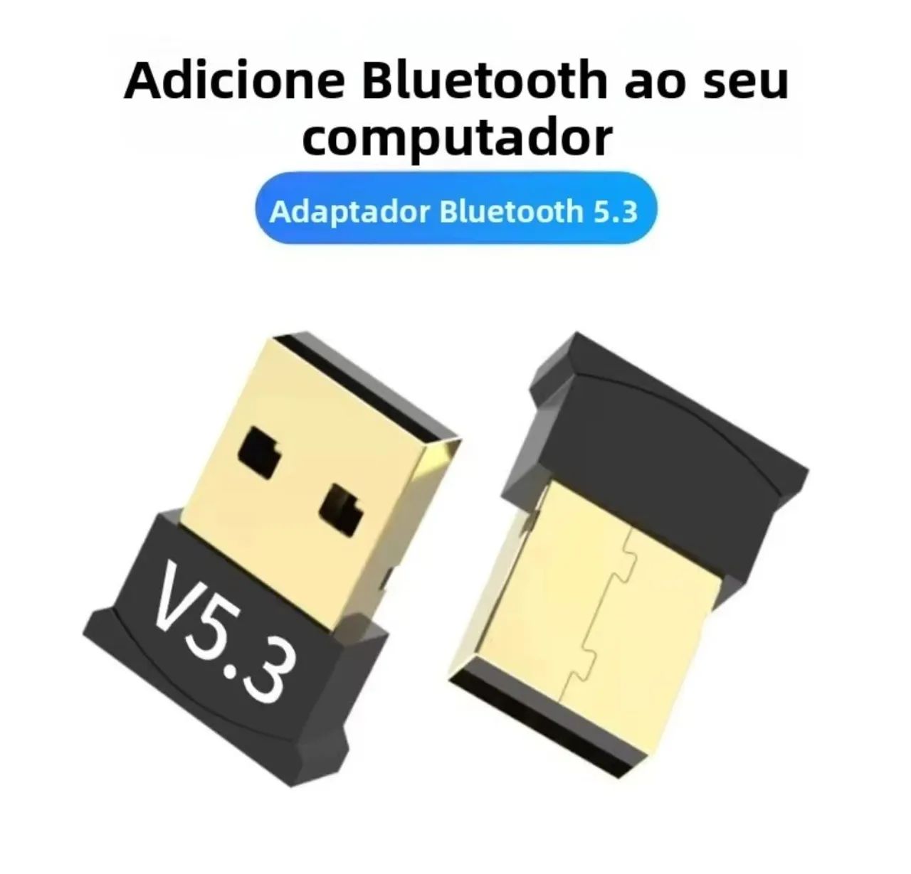 Adaptador Bluetooth 5.3 para computador, desktop 