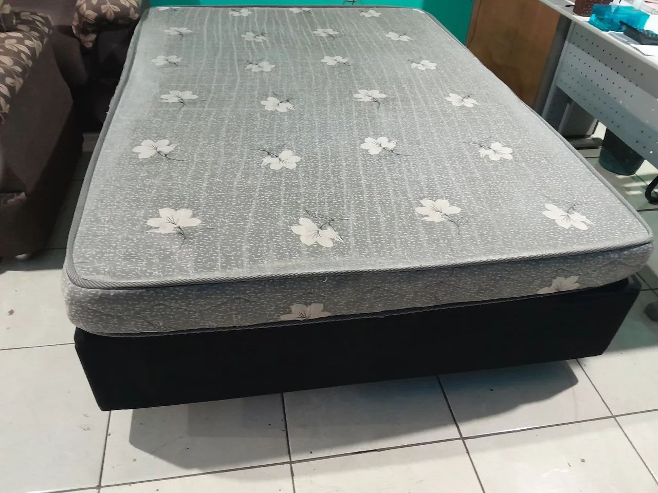 Cama Box Casal colchão espuma D 23  - Foto 2