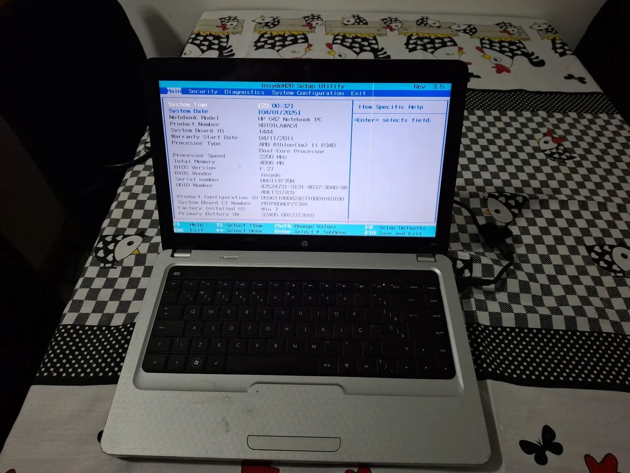 Notebook HP 