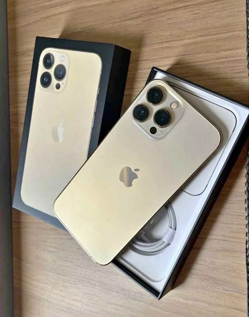 IPhone 13 Pro Max dourado 128 gb original  - Foto 2