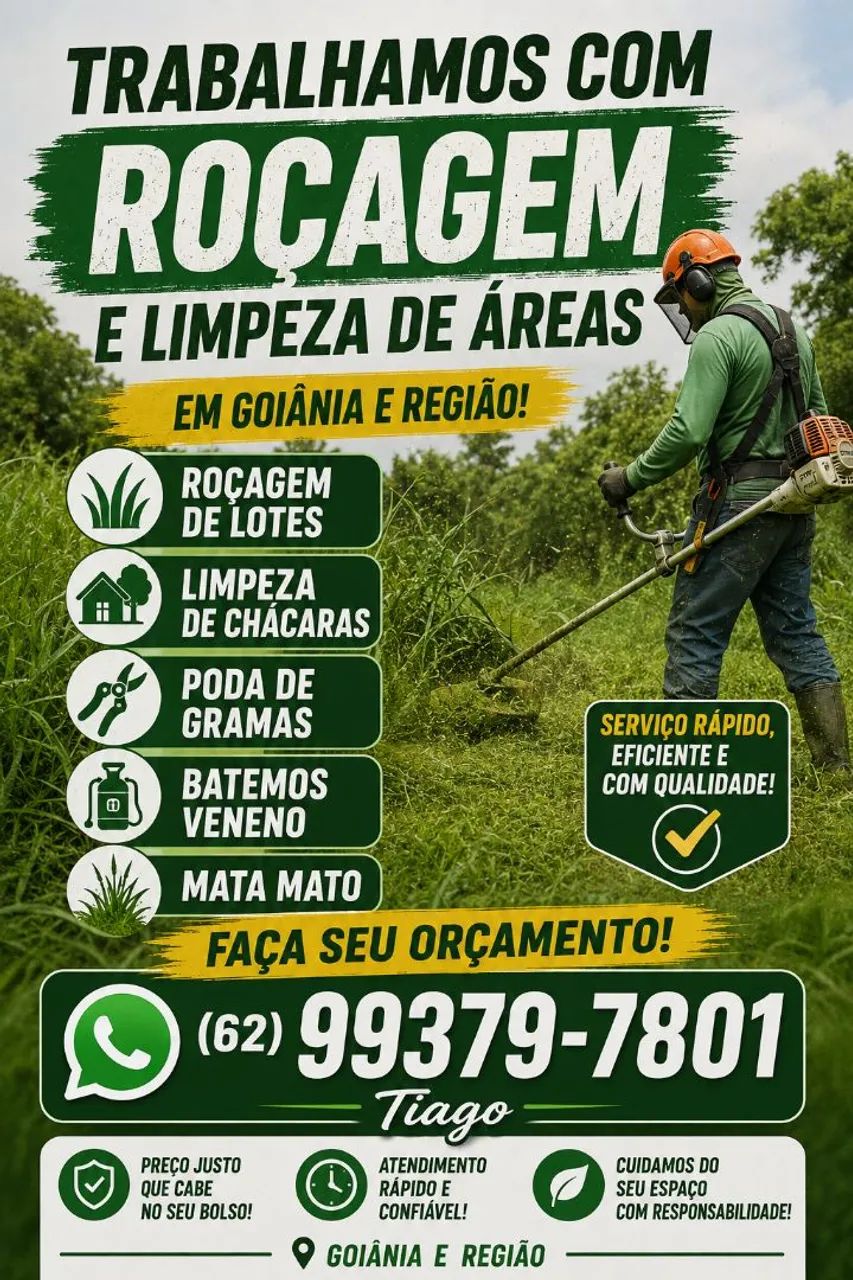 Roçagem em geral 