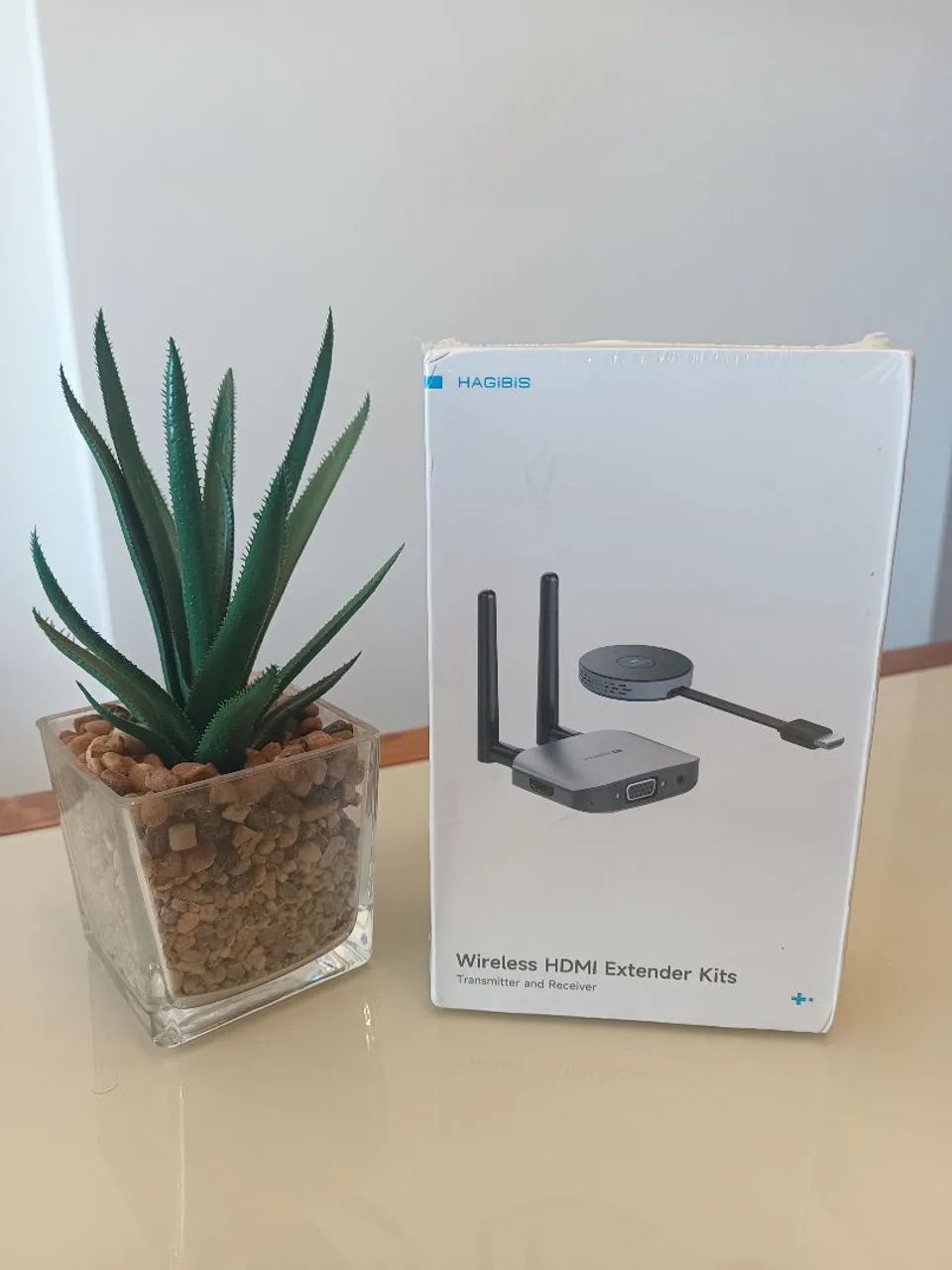 Kit transmissor e receptor HDMI - Wireless (HAGIBIS)