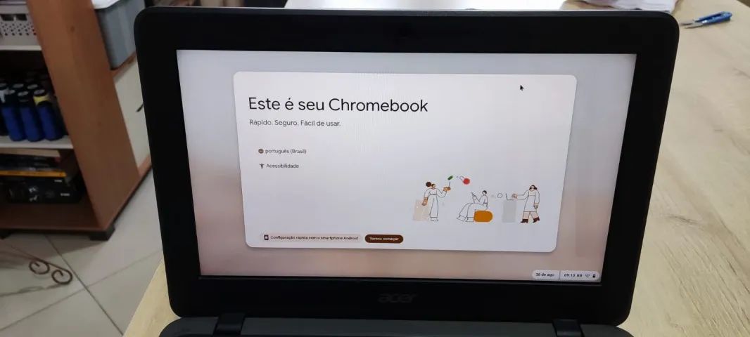 Chromebook Touchscreen Acer 733 - Não Envio - Foto 3