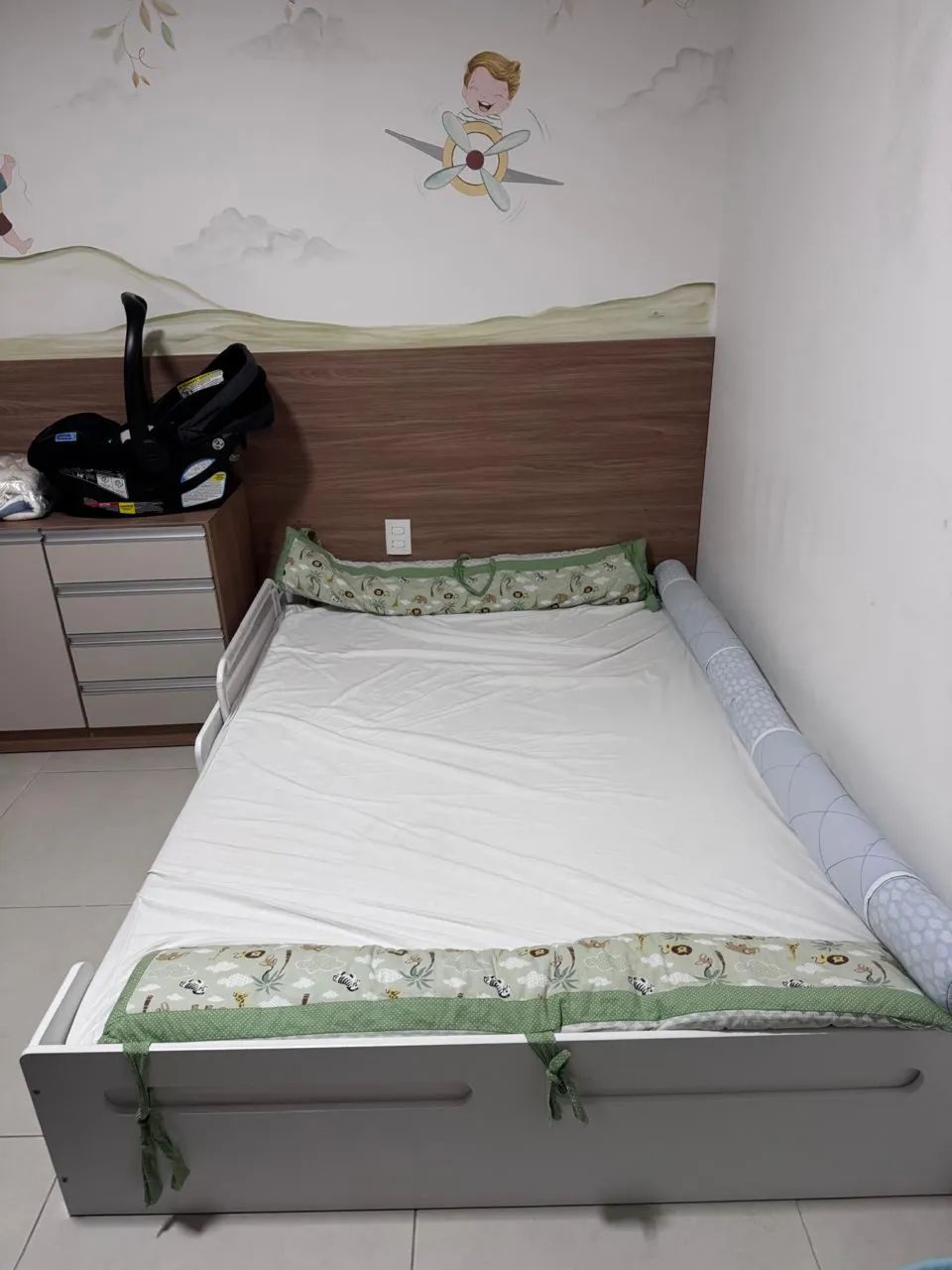 Cama Montessori e Colchão Casal Emma One Plus